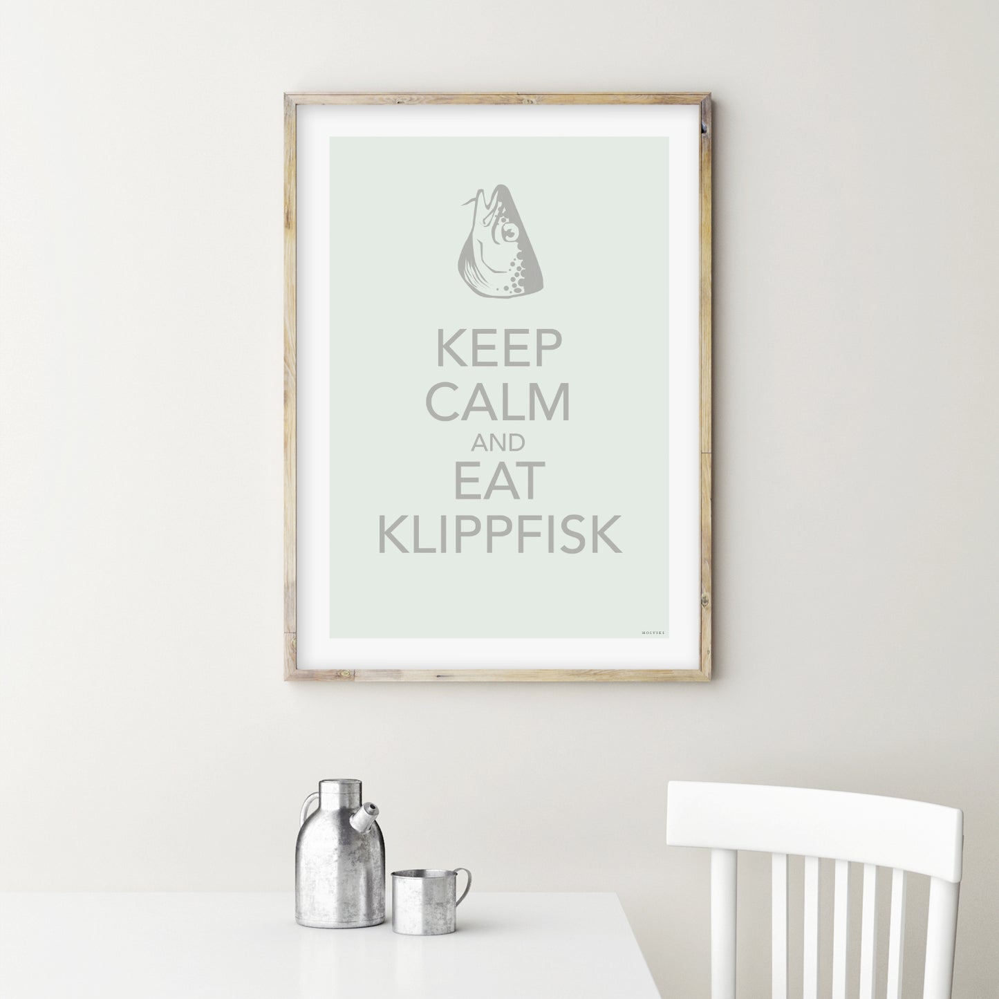 EAT KLIPPFISK, poster