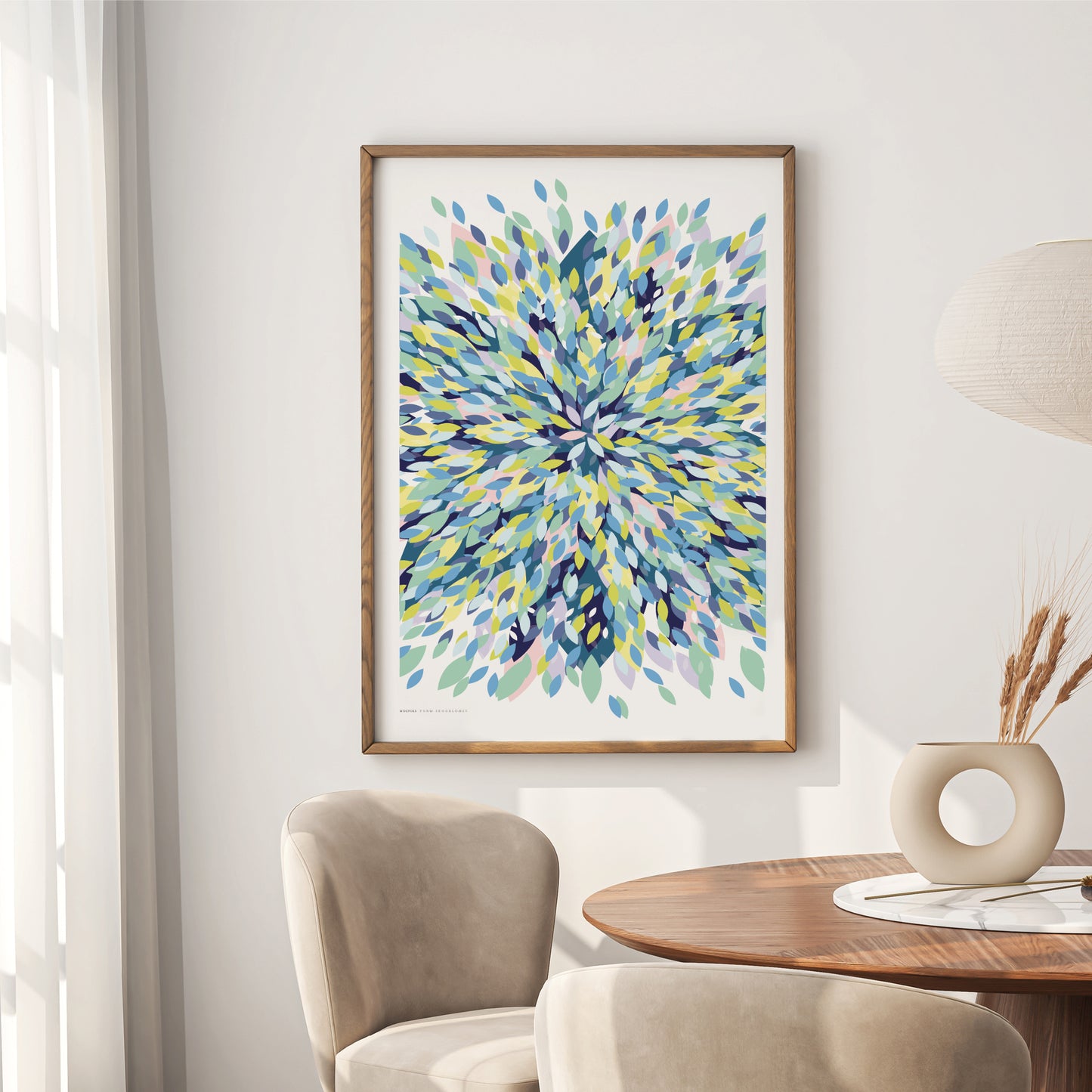 FORM Skogblomst, signert kunsttrykk