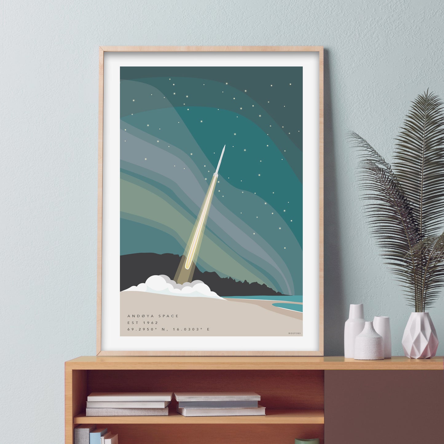 ANDØYA SPACE Rakett, poster