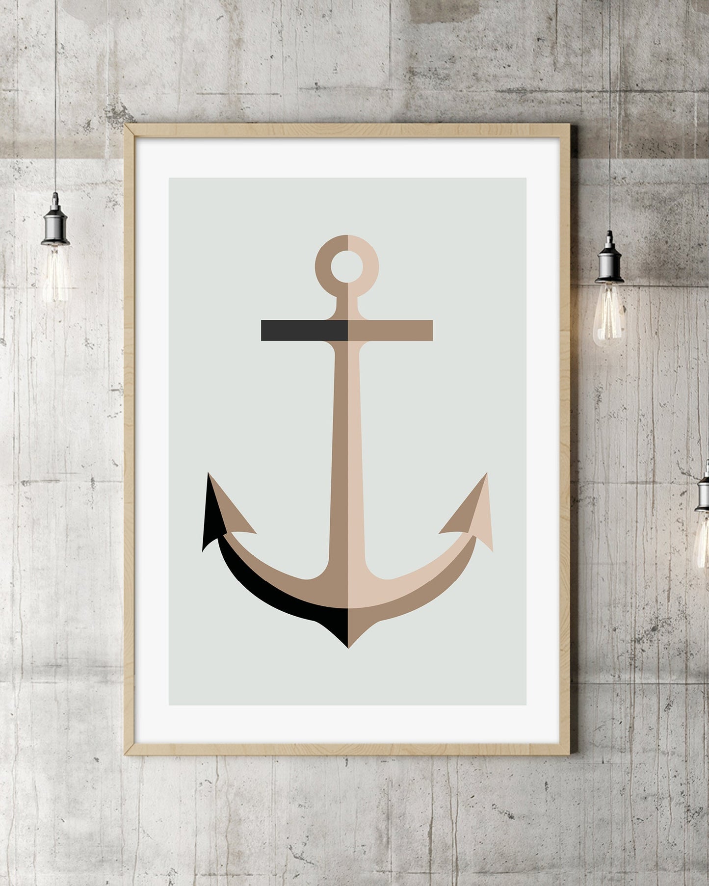 ANKER pastell rosa, poster