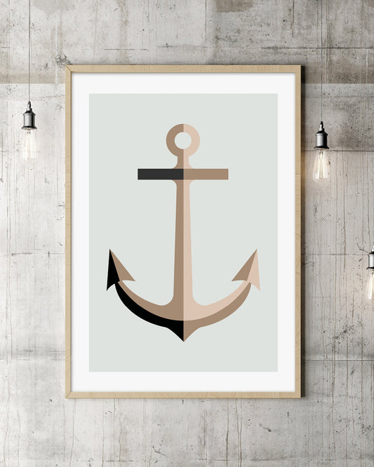 ANKER pastell rosa, poster