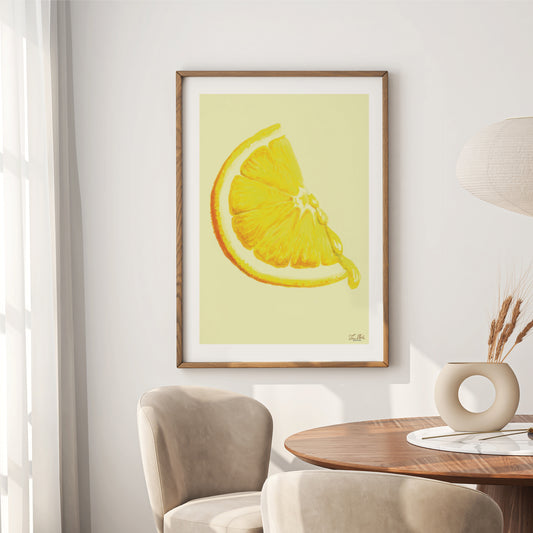 APPELSIN, kunsttrykk