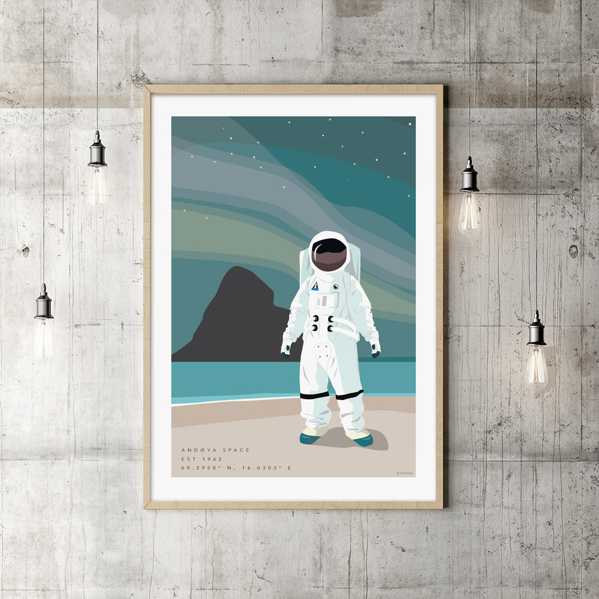 ANDØYA SPACE Astronaut, poster