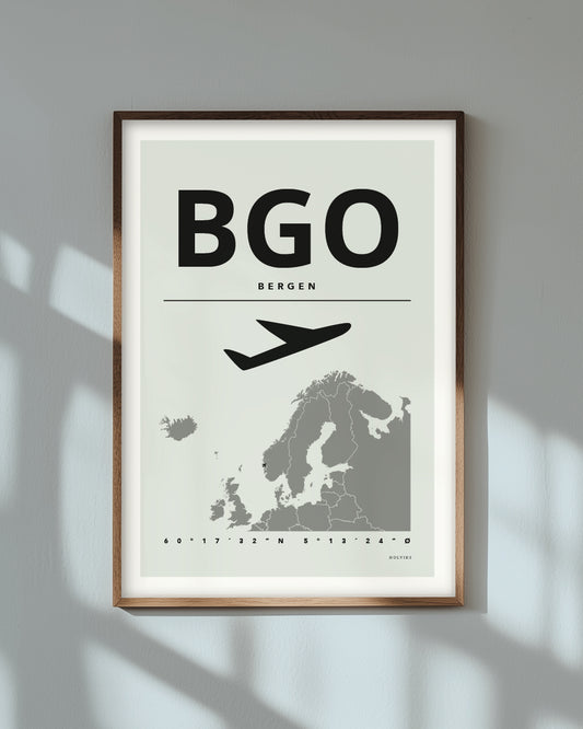 BERGEN, poster
