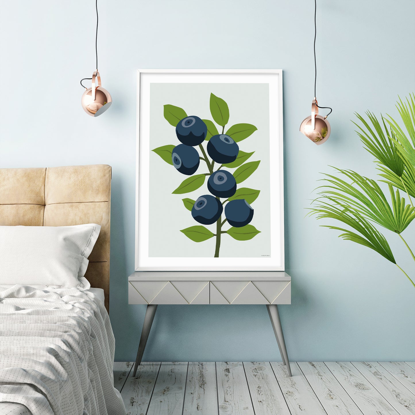 BLÅBÆR, poster