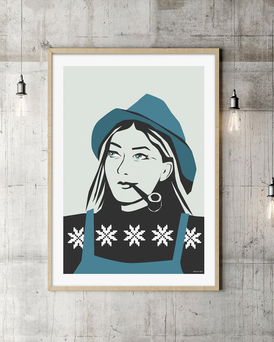 FESKARN petrol, poster