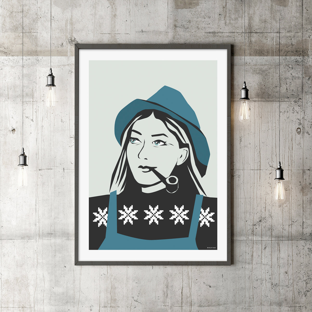 FESKARN petrol, poster