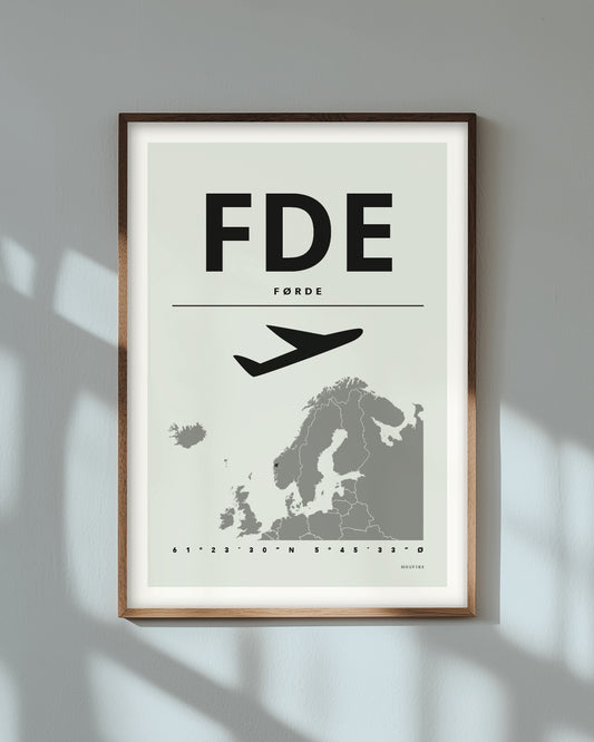 FØRDE, poster