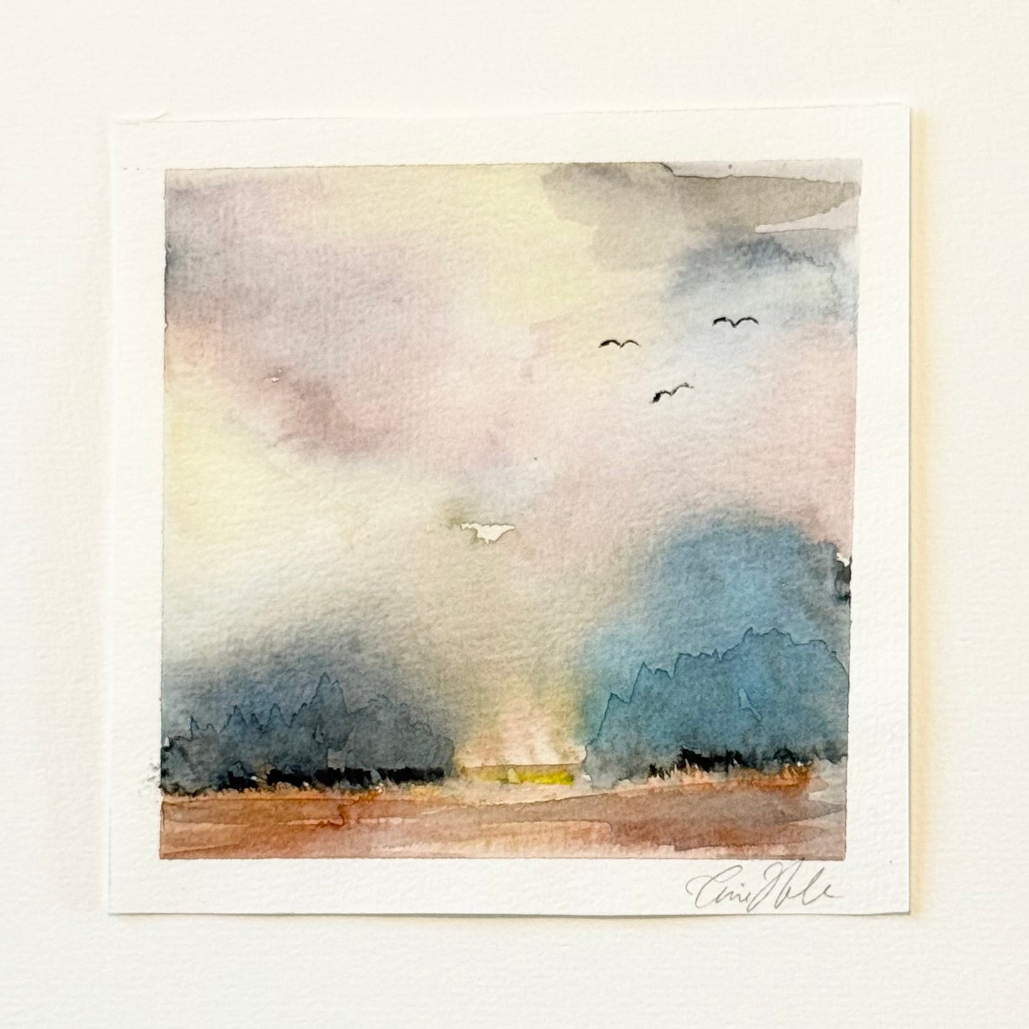 SEPTEMBER – Akvarell