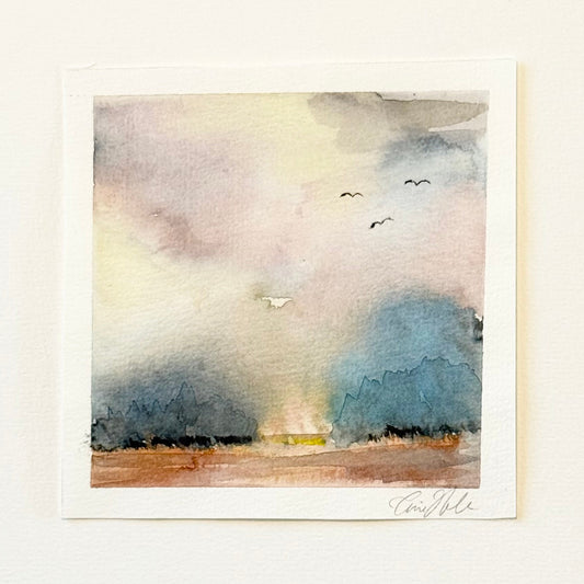 SEPTEMBER – Akvarell