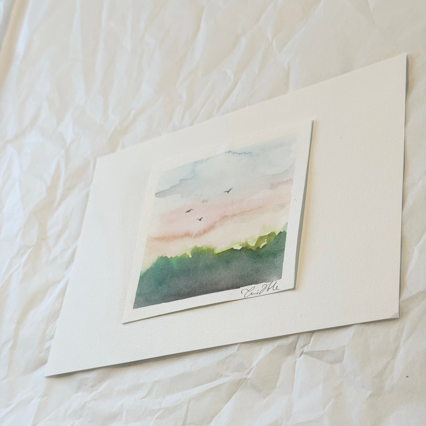 SOMMERDIS – Akvarell