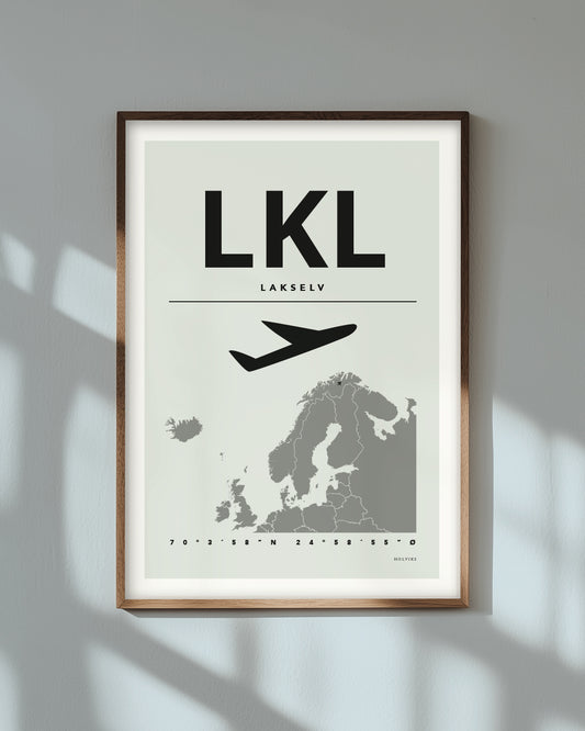 LAKSELV, poster