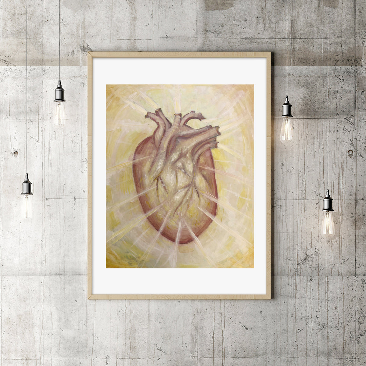 Light my heart, kunsttrykk