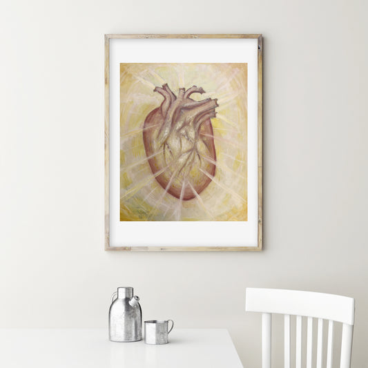 Light my heart, kunsttrykk