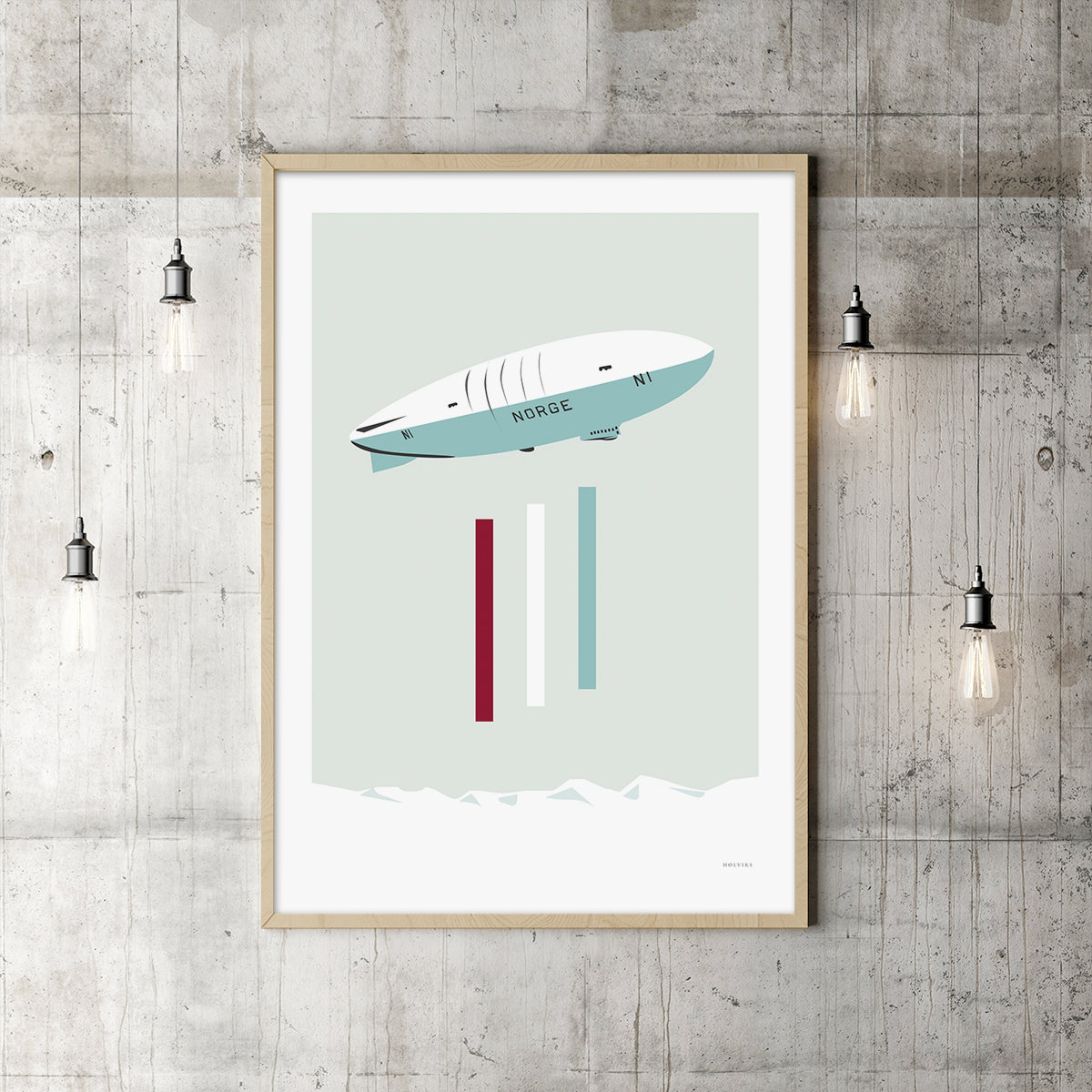 LUFTSKIPET NORGE, poster