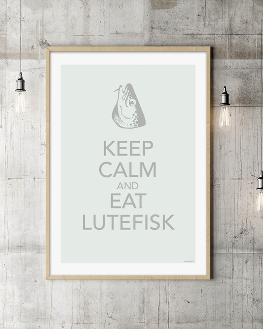 EAT LUTEFISK, poster