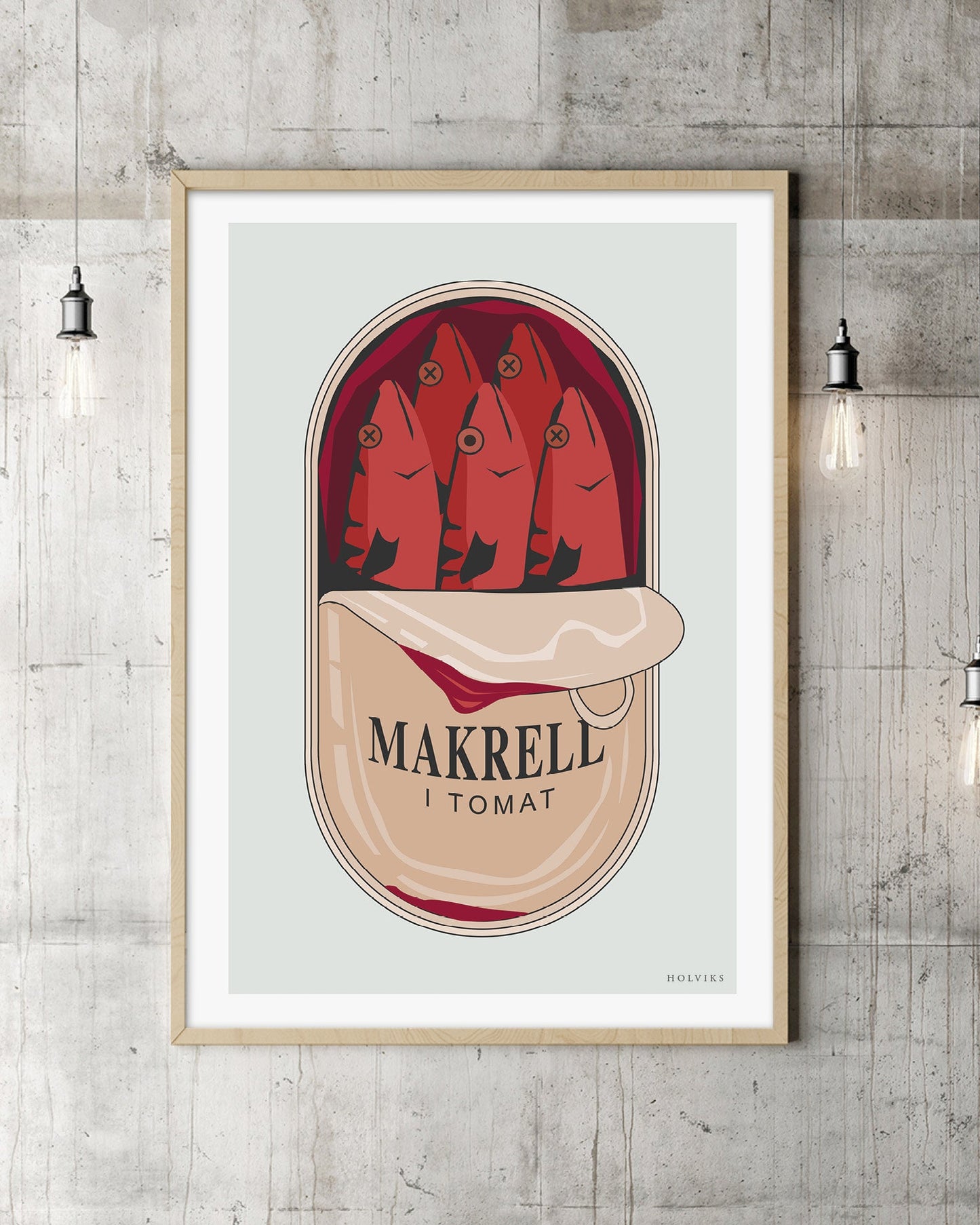 MAKRELL I TOMAT, poster
