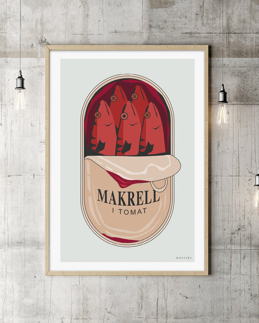 MAKRELL I TOMAT, poster