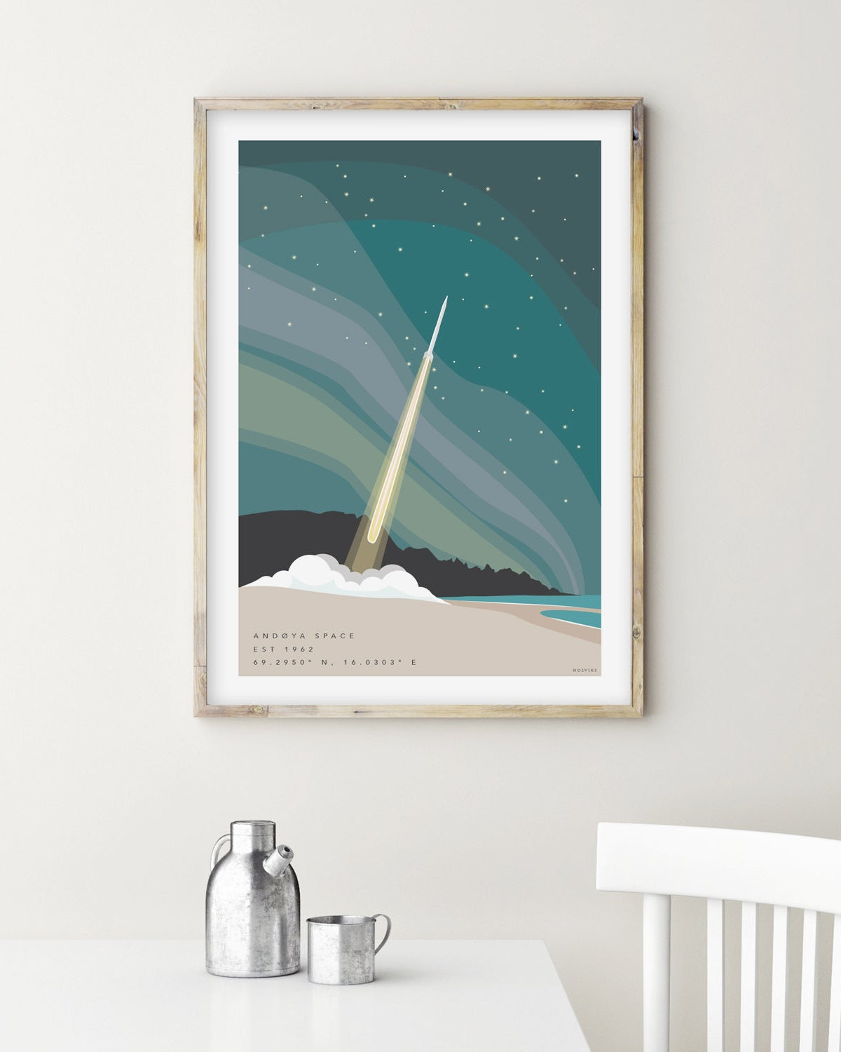 ANDØYA SPACE Rakett, poster