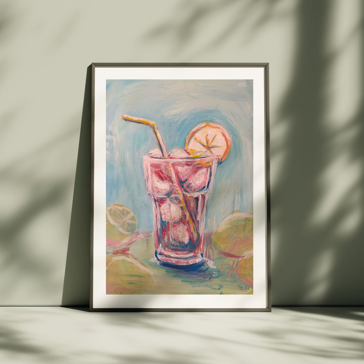 SOMMERDRINK, limited art print