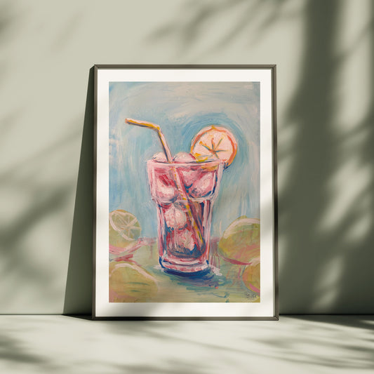 SOMMERDRINK, limited art print