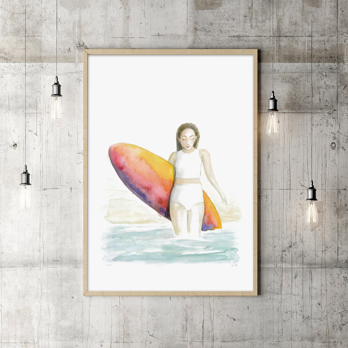 SOMMERFERIE, kunsttrykk