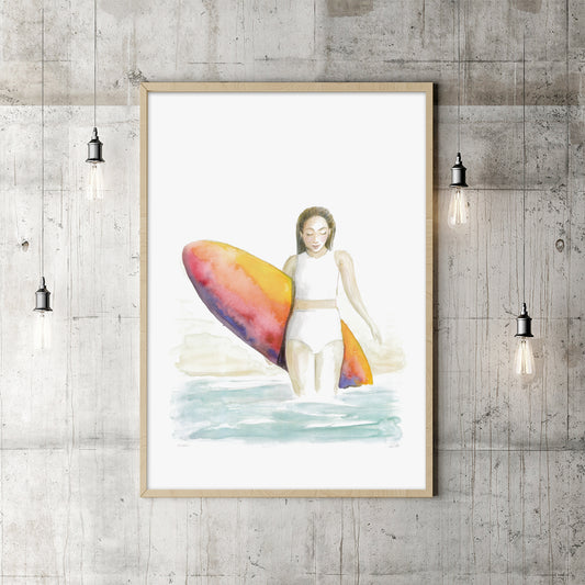 SOMMERFERIE, kunsttrykk