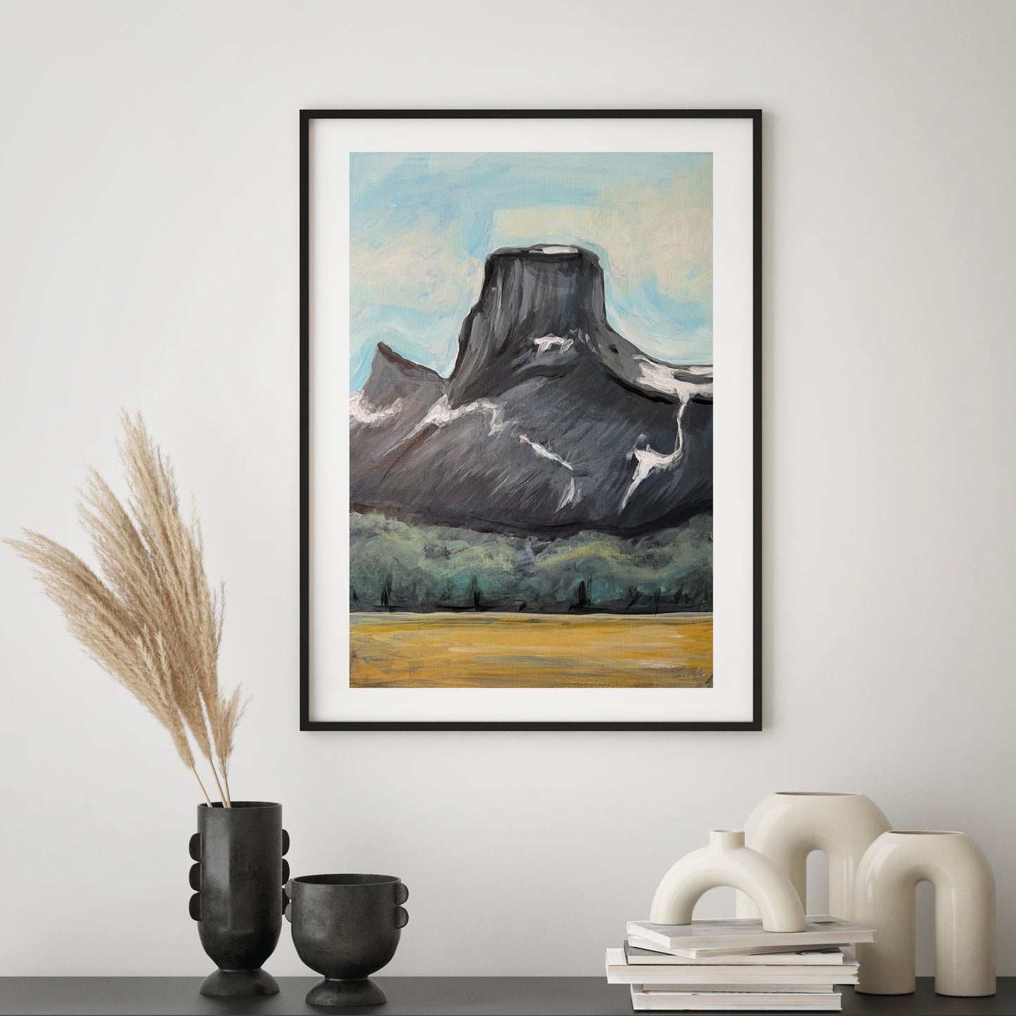 STEIGTINDEN, limited art print