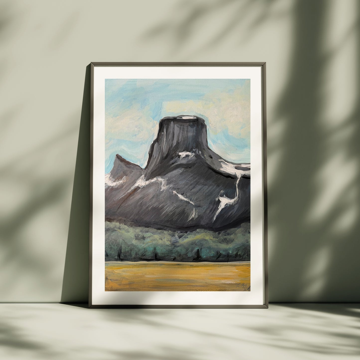 STEIGTINDEN, limited art print