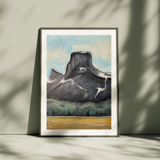 STEIGTINDEN, limited art print