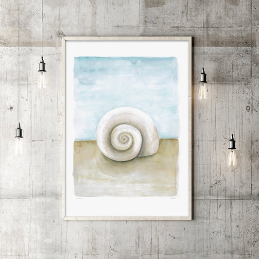 STRANDSKJELL, kunsttrykk