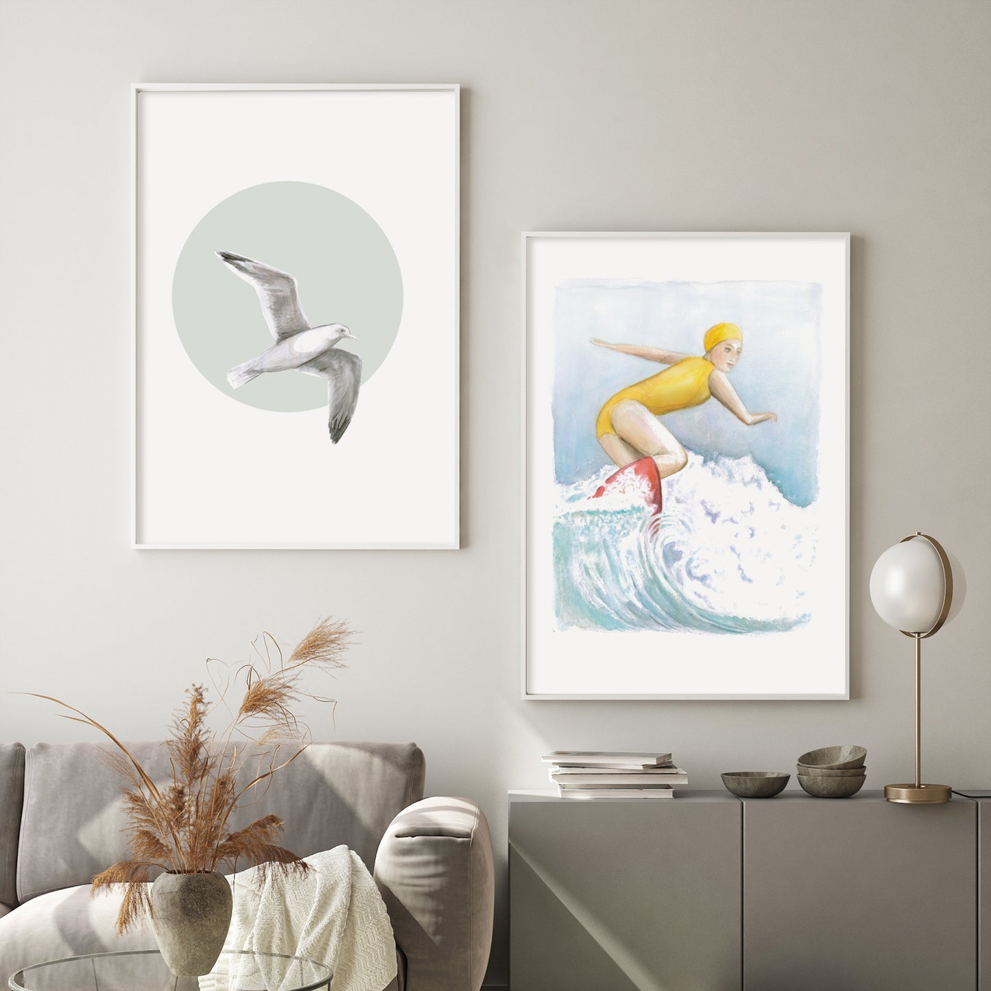 MÅKE og SURFEDAMA