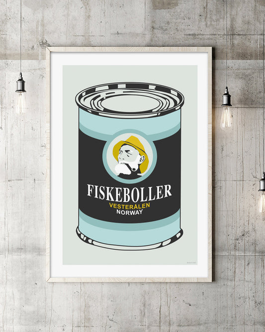 FISKEBOLLER, poster